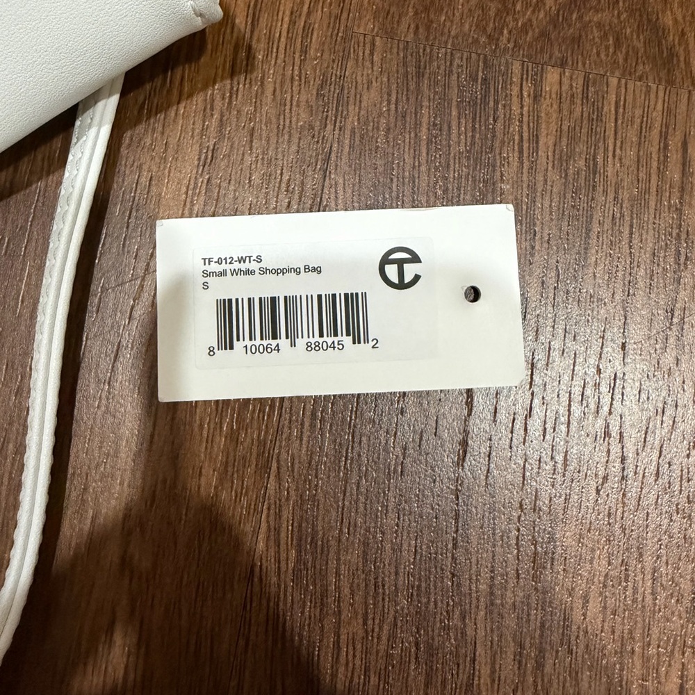 Telfar White Mini Shopping Bag - Picture 8 of 8
